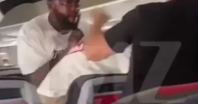 American Airlines Passenger Grabs Woman By The Neck As Shouts Of ‘Call The Police!’ Ring Out - View from the Wing