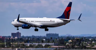 Delta Air Lines Boeing 737-800 Grounded After Wing Flap Partially Breaks Off Inflight