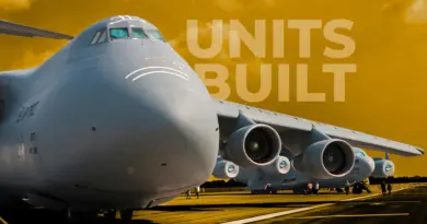 How Many Lockheed C-5 Galaxy's Were Built?