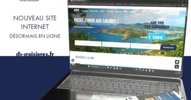 CFC Croisières met en avant une interface modernisée, largement illustrée par de grandes photos et des cartes de navigation - Image CFC Croisières