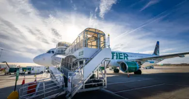 Frontier Airlines Tells Passengers: Forget Jet Bridges—Board Outside in the Snow - View from the Wing